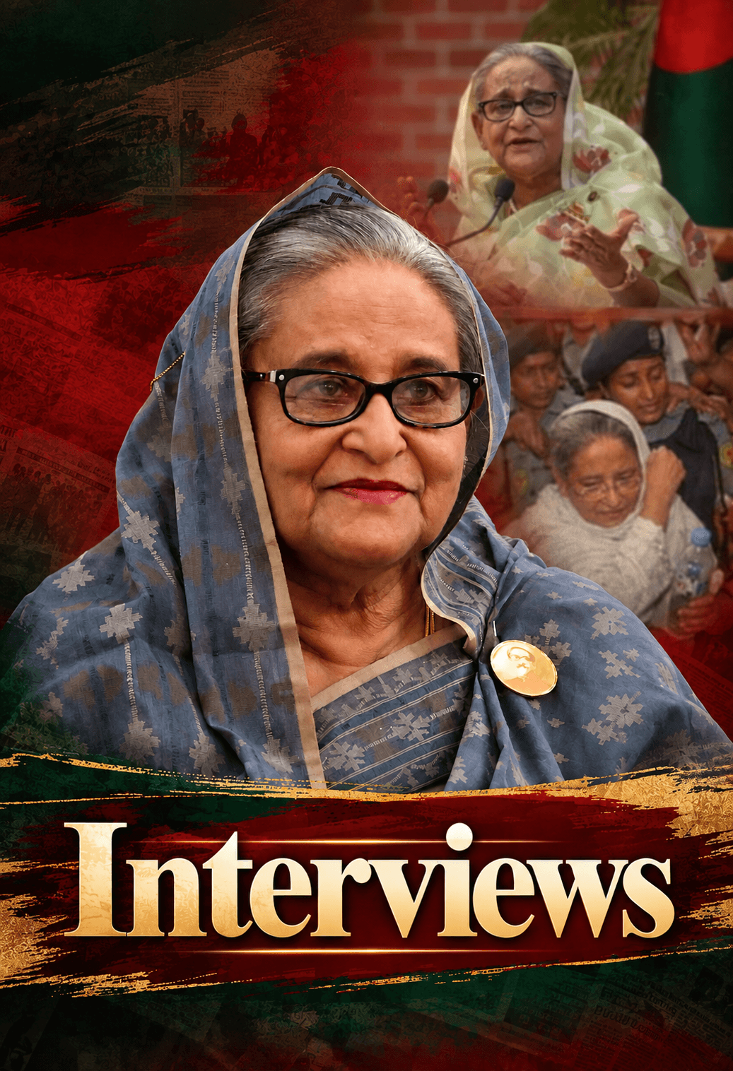 Interviews and News: conversations with Sheikh Hasina